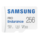 Samsung | PRO Endurance | MB-MJ256KA/EU | 256 GB | MicroSD Memory Card | Flash memory class U3, V30, Class 10 | SD adapter