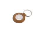 Fixed | Case for AirTag | Genuine cowhide | Brown