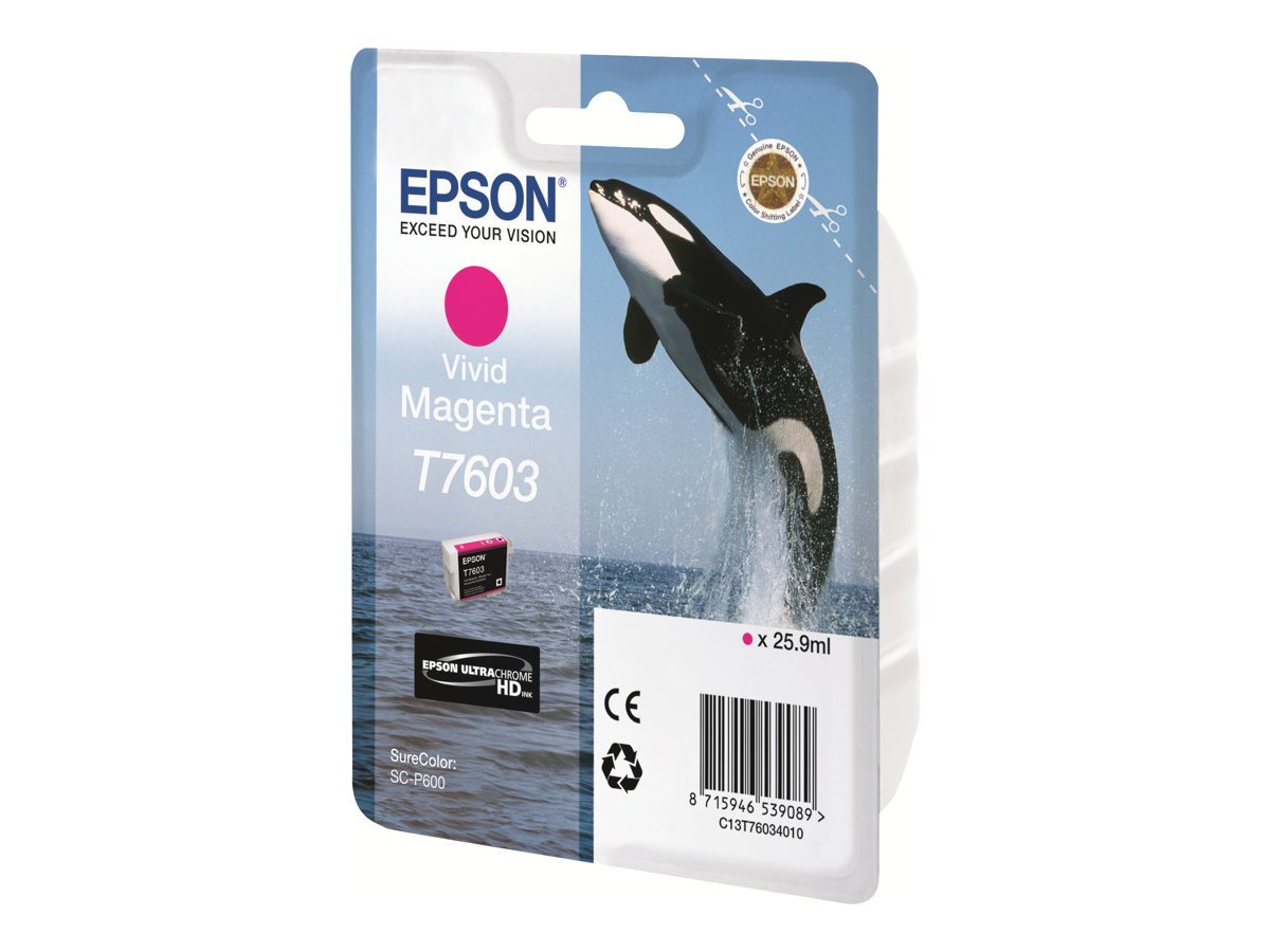 original-4518.jpg Чернильный картридж Epson T7603 | Пурпурный — изображение 1