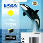 Чернильный картридж Epson T7604 | Желтый