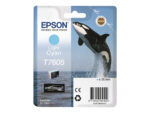 Epson T7605 | Tintes kasetne | Gaiši ciāna - Image 3
