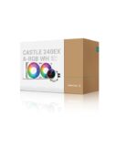 Deepcool | CASTLE 240EX A-RGB | Intel, AMD | CPU šķidruma dzesētājs - Image 6