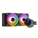 Deepcool | CASTLE 240EX A-RGB | Intel, AMD | CPU šķidruma dzesētājs