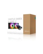 Deepcool | CASTLE 240EX A-RGB | Intel, AMD | CPU Liquid Cooler - Image 6