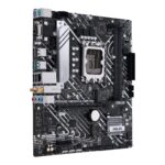 Asus | PRIME H610M-A WIFI D4 | Processor family Intel | Processor socket  LGA1700 | DDR4 DIMM | Memory slots 2 | Supported hard disk drive interfaces 	SATA, M.2 | Number of SATA connectors 4 | Chipset  Intel H610 | mATX - Image 2