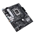 Asus | PRIME H610M-A WIFI D4 | Processor family Intel | Processor socket  LGA1700 | DDR4 DIMM | Memory slots 2 | Supported hard disk drive interfaces 	SATA, M.2 | Number of SATA connectors 4 | Chipset  Intel H610 | mATX - Image 4