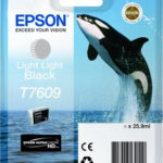 Epson T7609 | Tintes kasetne | Gaiši gaiši melna