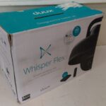 РАСПРОДАЖА. РАСПРОДАЖА. Duux | Умный вентилятор | Whisper Flex Smart Black с аккумуляторным блоком | Напольный вентилятор | Б/У, ПОВРЕЖДЕННАЯ УПАКОВКА, НЕБОЛЬШИЕ СЛЕДЫ НА ПОДСТАВКЕ, БАТАРЕЯ НЕ РАБОТАЕТ, ТРЕЩИНА НА ЗАДНЕЙ ПАНЕЛИ | Черный | Диаметр 34 см | Количество скоростей 26 | Функция вращения | 2-22 Вт | Пульт дистанционного управления | Таймер