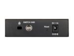 D-Link | Управляемый интеллектуальный коммутатор | DGS-1100-05V2/E | Управляемый уровень L2 | Монтаж в стойку | Количество портов Gigabit Ethernet (медный): 5 — изображение 6