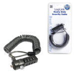 Logilink NBS004,  Notebook Coil Cable Lock, black - Image 2