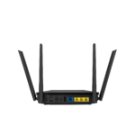 Wi-Fi 6 bezvadu divjoslu gigabitu maršrutētājs | RT-AX1800U | 802.11ax | Ethernet LAN (RJ-45) porti: 3 | Mesh atbalsts: Nē | MU-MiMO: Jā | Nē mobilais platjoslas savienojums | Antenas tips: Ārējā | 1xUSB