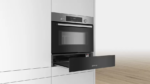 Bosch | Built-in Warming Drawer | BIC510NB0 | Electric | Does not apply | Mechanical control | Height 14 cm | Width 56 cm | Black - Image 3