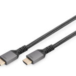 Digitus | 8K PREMIUM HDMI 2.1 Connection Cable | DB-330200-010-S | HDMI male (type A) | HDMI male (type A) | HDMI to HDMI | 1 m