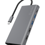 Raidsonic | 12 vienā USB C tipa dokstacija ar PD 100 W | BOX IB-DK4050-CPD | Dokstacija | Ethernet LAN (RJ-45) pieslēgvietas: 1 | USB 3.0 (3.1 paaudze 1) C tipa pieslēgvietu skaits: 1 | USB 3.0 (3.1 paaudze 1) pieslēgvietu skaits: 2 | HDMI pieslēgvietu skaits: 2 | Ethernet LAN