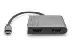 Digitus | USB-C - 2x HDMI Adapter | DA-70828 | USB-C | HDMI - Image 2