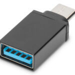 Digitus | USB Type-C adapter, type C to A M/F, 3A, 5GB, 3.0 Version | AK-300506-000-S | Plug USB C | Jack USB A