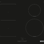 Bosch | Hob | PWP611BB5E | Induction | Number of burners/cooking zones 4 | Touch | Timer | Black
