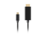 Lanberg | USB-C uz HDMI kabelis | CA-CMHD-10CU-0030-BK | 3 m - Image 3