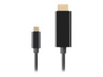 Lanberg | USB-C uz HDMI kabelis | CA-CMHD-10CU-0030-BK | 3 m - Image 4