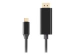Lanberg | Кабель USB-C — DisplayPort | CA-CMDP-10CU-0010-BK | 1 м — изображение 4