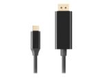 Lanberg | USB-C uz DisplayPort kabelis | CA-CMDP-10CU-0018-BK | Melns | 1,8 m - Image 4