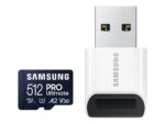 Samsung | MicroSD Card with Card Reader | PRO Ultimate | 512 GB | microSDXC Memory Card | Flash memory class U3, V30, A2 - Image 5