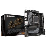 Gigabyte | Материнская плата B650M DS3H 1.0 | Семейство процессоров AMD | Разъем процессора AM5 | DDR5 DIMM | Слоты памяти: 4 | Поддерживаемые интерфейсы жестких дисков: SATA, M.2 | Количество разъемов SATA: 4 | Чипсет: B650 | Micro ATX