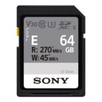 Sony | UHS-II Memory Card | SF-E SDXC Class10 | 64 GB | SDXC Memory Card | Flash memory class U3, V30