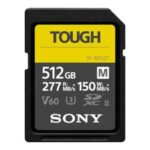 Sony | UHS-II SDXC Memory Card | SF-M | 512 GB | SDXC | Flash memory class 10, U3, V60