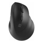 Natec | Vertikālā pele | Crake 2 | Vertikālā pele | Bezvadu | Bluetooth, 2,4 GHz | Melna