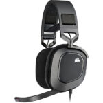 Corsair | RGB USB spēļu austiņas | HS80 | Vadu | Uz auss liekamas