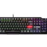 MSI | VIGOR GK41 DUSK LR US | Игровая клавиатура | Проводная | США | Черная | Красная