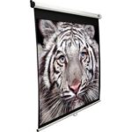 Elite Screens | Manuālā sērija | M135XWH2 | Diagonāle 135 | 16:9 | Ekrāna skatāmais platums (P) 299 cm | Balts