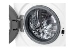 LG | Стиральная машина с сушилкой | F2DR509S1W | Класс энергоэффективности A | Фронтальная загрузка | Вместимость для стирки 9 кг | 1200 об/мин | Глубина 47,5 см | Ширина 60 см | Дисплей | Поворотный регулятор + светодиодная подсветка | Система сушки | Вместимость для сушки 5 кг | Функция отпаривания | Прямой привод | Белый — изображение 4
