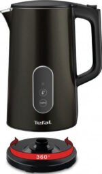 TEFAL | Tējkanna | KI831E10 | Elektriskā | 1800 W | 1,7 L | Plastmasa | 360° rotējoša pamatne | Melna - Image 3