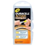Duracell | A10/DA10/ZL10 | Cinka gaisa baterijas | 6 gab.
