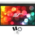 Elite Screens | Electric Premium Saker Series Screen | SK135XHW-E18 | Diagonal 135  | 16:9 | Viewable screen width (W) 299 cm | White