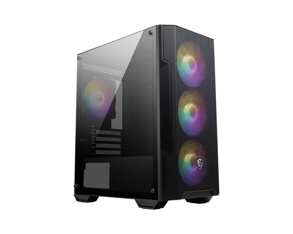 original-56276.jpg MSI | PC Case | MAG FORGE M100A | Black | Micro ATX Tower | Power supply included No | ATX - Image 1