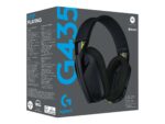 Logitech LIGHTSPEED Gaming Headset | G435 | Bluetooth | Over-Ear | Microphone | Wireless | Black and Neon Yellow - Image 3