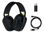 Logitech LIGHTSPEED Gaming Headset | G435 | Bluetooth | Over-Ear | Microphone | Wireless | Black and Neon Yellow - Image 4