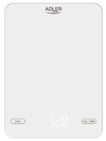 Adler | Kitchen Scale | AD 3177w | Maximum weight (capacity) 10 kg | White