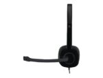 Logitech | H151 | Stereo headset | Black - Image 15