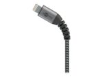 Goobay | Lightning uz USB-A tekstila kabelis ar metāla spraudņiem | 49268 | USB-A uz Lightning - Image 5