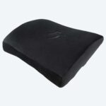 Arozzi Velvet polyester | Lumbar Support Pillow | Black - Image 2