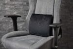 Arozzi Velvet polyester | Lumbar Support Pillow | Black - Image 5