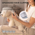 PETKIT | Air Clipper Pet Grooming Vacuum Kit 5in1 | LM4 | Grey/White - Image 3