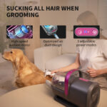 PETKIT | Air Clipper Pet Grooming Vacuum Kit 5in1 | LM4 | Grey/White - Image 4
