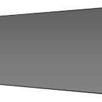 Elite Screens | Fixed Frame Projection Screen | AR110H-CLR3 | Diagonal 110  | 16:9 | Black