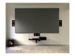 Elite Screens | Fixed Frame Projection Screen | AR110WH2 | Diagonal 110  | 16:9 | Black - Image 5