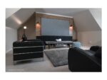 Elite Screens | Fixed Frame Projection Screen | AR110WH2 | Diagonal 110  | 16:9 | Black - Image 11